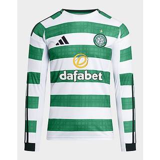adidas Celtic 2025/26 Long Sleeve Home Shirt, Hvid