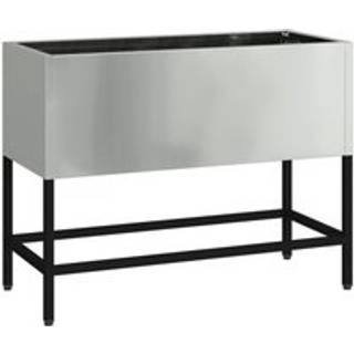 Hævet Havesenge 60x26x45 cm Galvaniseret Stål