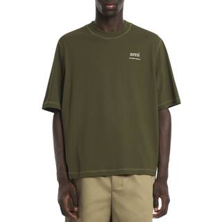 AMI ami Logo T-Shirt Loden