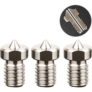 V5 V6 0,4mm nozzle 1 stk - Stainless steel