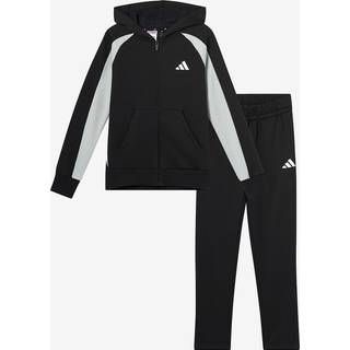 adidas adidas Essentials Ensfarvet Børne Fleece Joggingsæt