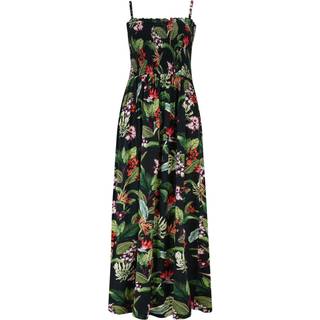 Pour Moi Stropløs Rynket Bodice Woven Maxi Beach KjoleEU 40 (UK 12)