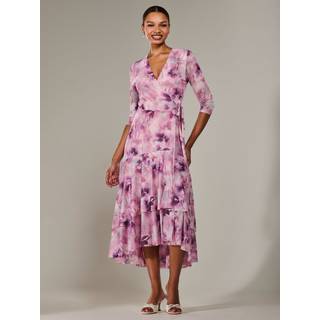Jolie Moi Mesh Wrap Midaxi Kjole42