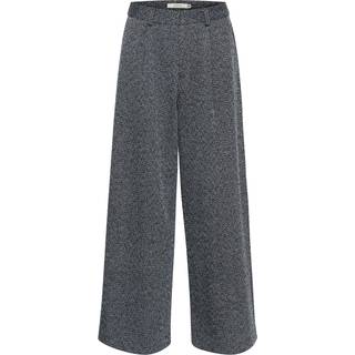 Gestuz Belmagz Hw Pants Bukser 10909730 Blue Twill Structure (40)