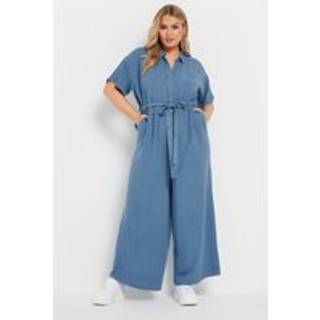 Yours Curve Chambray Brede bukseben BuksedragtEU 48 (UK 20)