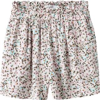 Name It Shorts Hvid Med Blomsterprint - Str. 12y 152cm