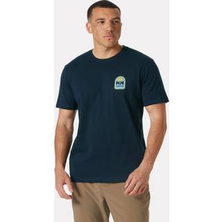 Helly Hansen Men's Massif Graphic T-Shirt Navy, XL