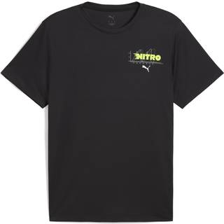 Men&#39;s Puma NITROâ¢ Graphic Running T-Shirt, Black, Size XXL, Clothing - Black - XXL