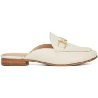 Dune London Dune London Cream Regular Fit Glair Branded Snaffle Leather Trim Shoes