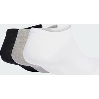 Indersokker, 3 par - White / Medium Grey Heather / Black - 43-45