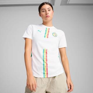 PUMA Senegal 2025 Home Jersey Women, Clothing, White/Sport Green, XS