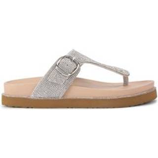 KG Kurt Geiger Silver Chrome Roe Sandalseu42
