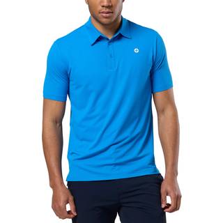 Gym + Coffee Gym + Coffee Blue Dark Golf Polo Shirt