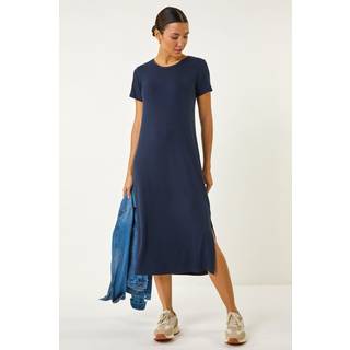 Roman Roman Ribbed Stræk Midi Kjole - EU 48 (UK 20)