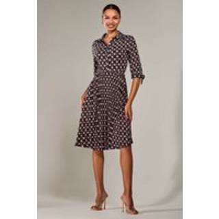 Jolie Moi ¾ Ærme Button Up Midi KjoleEU 46 (UK 18)