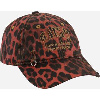 Ganni GANNI Cap Hat Red | Hats Online Red - Størrelse: ONE SIZE - Racing Red - Red - ONE SIZE