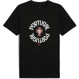 Men&#39;s Puma Portugal ftbl NRGY T-Shirt, Black, Size S, Sport - Black - S