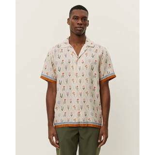 Lukas AOP Wild Flowers Skjorte, Ivory, L