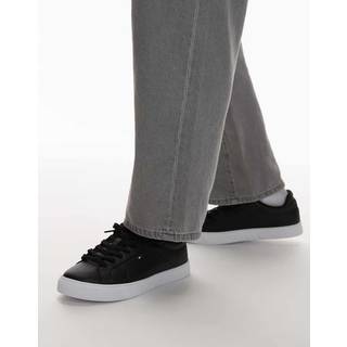Leather Court Trainers