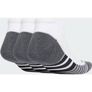 Performance CLIMACOOL polstrede lave sokker 3 par - White / Black - 31-33