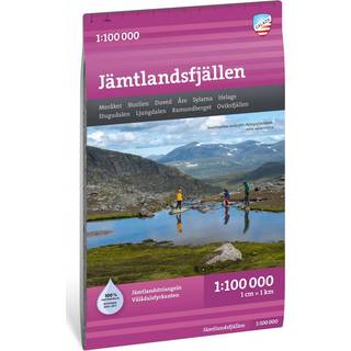 Calazo förlag Jämtlandsfjällen 1:100000 Multi, OneSize
