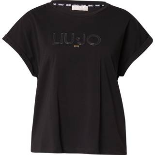 Liu Jo Black Cotton Tops & T-Shirt
