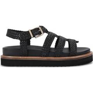 Carvela Comfort Carvela Comfort Fortuna Weave Black Sandals