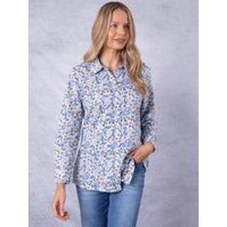 Lakeland Clothing Lakeland Clothing Lark Floral Print 100% Cotton Shirt