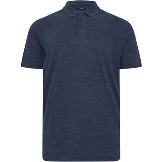 BadRhino Big & Tall BadRhino Big & Tall Blue 100% Cotton Marl Polo Shirt