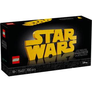 LEGO Star Wars Klodsbygget Star Wars logo 75407