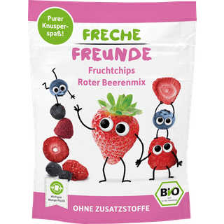 Økologisk Freche Freunde frugtchips med blanding af røde bær 2095.00 DKK/1 kg