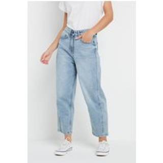 M & Co M & Co Blue Lightwash Tapered Jeans