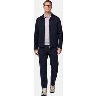 BOGGI MILANO Herren Jacke blau unifarben