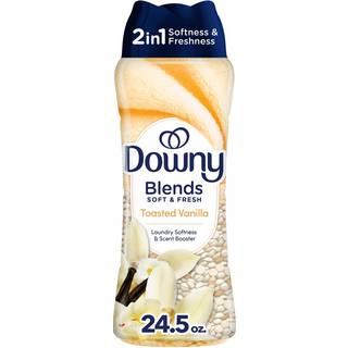 Downy Blends Int-Wash Laundry Scent Booster Pärlor Rostad Vanilla Scent 24,5 oz Tyg Sottener Pärlor och friskhet