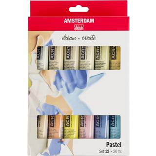 Amsterdam Akrylmaling, Pastel, 12x20 ML.