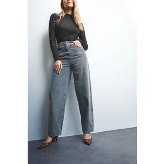Lts Tall Blue Mid Wash Barrel Leg Jeans Long > 14 Lts | Tall Women's Mom & Boyfriend Jeans - Long 14