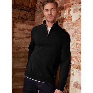 Threadbare Threadbare Mock T-shirt med kvart Sweatshirt