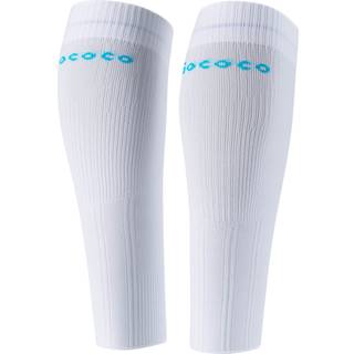Gococo Compression Calf Sleeves White, 27-32 cm