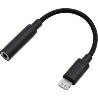 Dacota Platinum Lightning To 3,5 mm Aux 0,1 M, sort ➞ På lager - klar til levering og afhentning