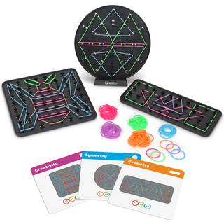 Geoboard - Lav former med elastikker
