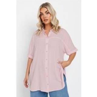 Yours Curve Kortærmet Chambray SkjorterEU 58-60 (UK 30-32)