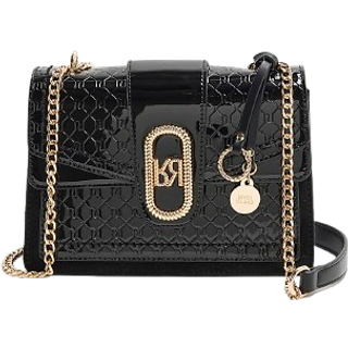 River Island Paneled Monogram Skuldertaskeen
