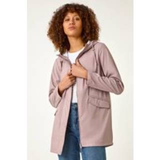 Roman Roman Pink Rain Resistant Hooded Jacket