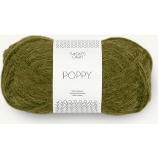 Poppy garn fra Sandnes Garn - Moss green