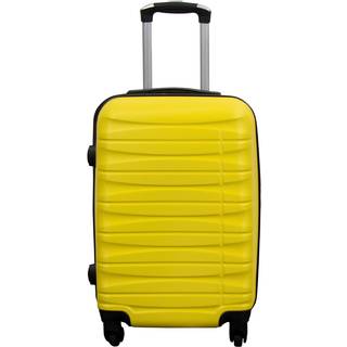 Kabinekuffert - Hardcase - Gul håndbagage kuffert tilbud