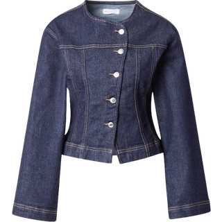 Gina Tricot-Tailored denim jacket-Denim jakker-Blå-L-Dame