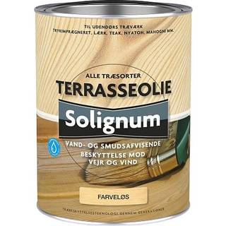 Solignum terrasseolie 2,5 liter - farveløs (På lager i varehus)