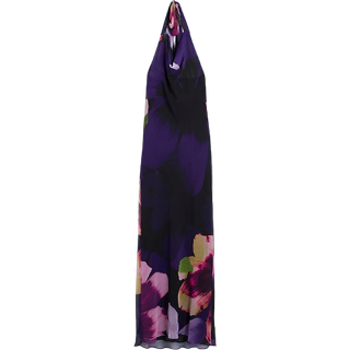 River Island River Island Purple Halter Tie Maxi Dress