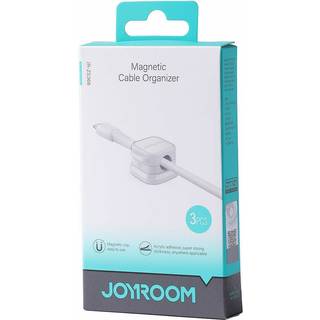 Joyroom Magnetisk Kabelholder 3-pak - Hvid