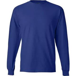 Hanes 5186 voksen langærmet oksekød-t